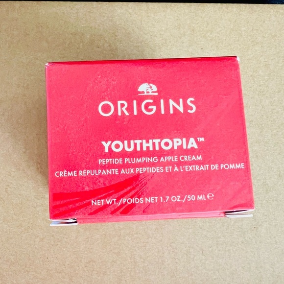 NIB Origins Youthtopia Peptide Plumping Apple Cream Face Moisturizer w/ Peptides - Picture 14 of 16
